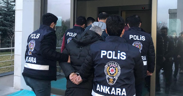 Ankara merkezli 10 ilde FETÖ operasyonu