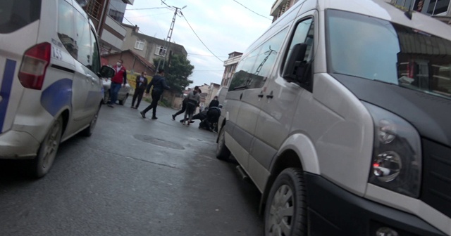 Arnavutköy’de iki aile arasında yumruklu kavga