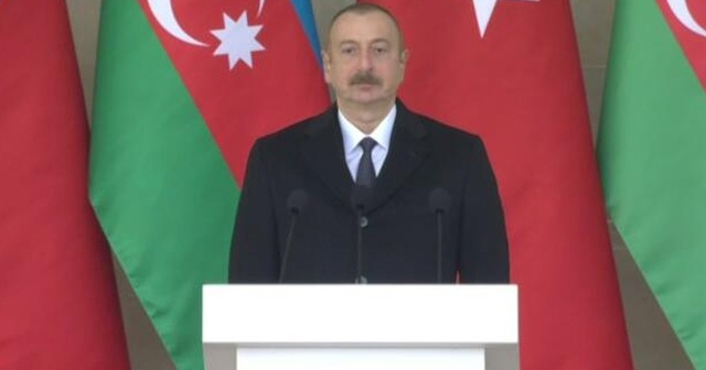 Azerbaycan Cumhurbaşkanı Aliyev: Yaşasın Türkiye-Azerbaycan dostluğu