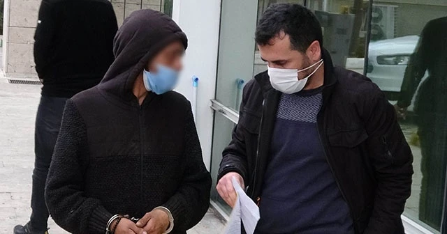 Babasına bıçak çekerek para isteyen genç tutuklandı