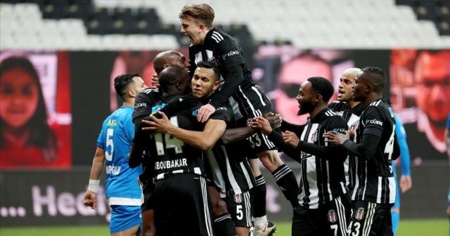 Beşiktaş evinde farklı kazandı