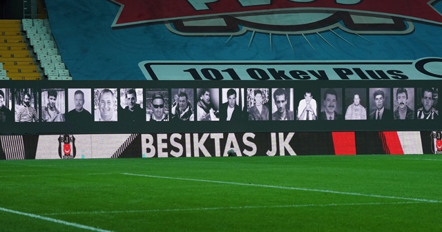 Beşiktaş, şehitleri unutmadı