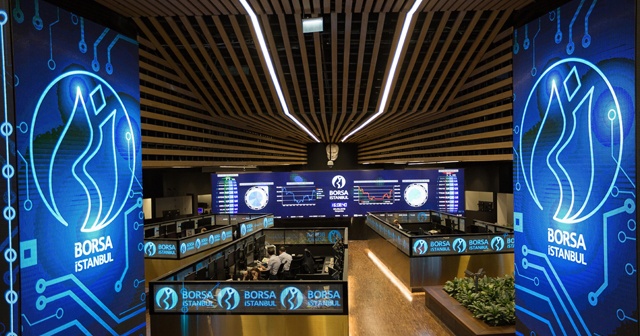 Borsa ilk yarıda rekor seviyeye ulaştı