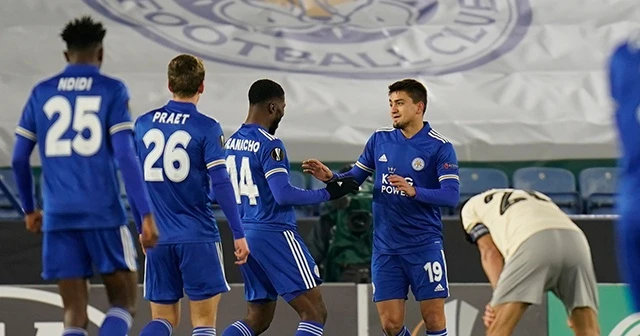 Cengiz Ünder attı, Leicester evinde AEK'yı mağlup etti