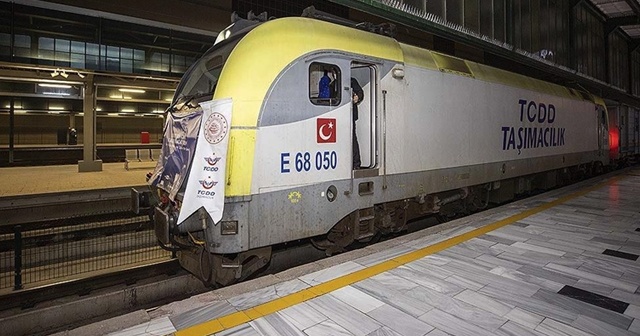 Çin&#039;e giden ilk ihracat treni Ankara&#039;dan geçti