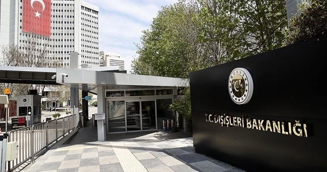 Dışişleri'nden ABD yaptırımına tepki