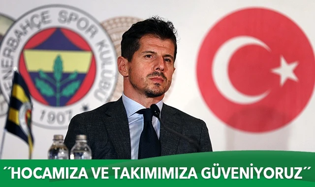 Emre Belözoğlu: Hocamıza ve takımımıza güveniyoruz