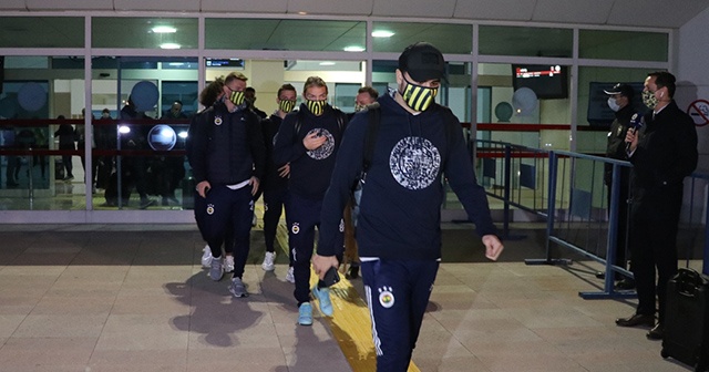 Fenerbahçe kafilesi Denizli&#039;de