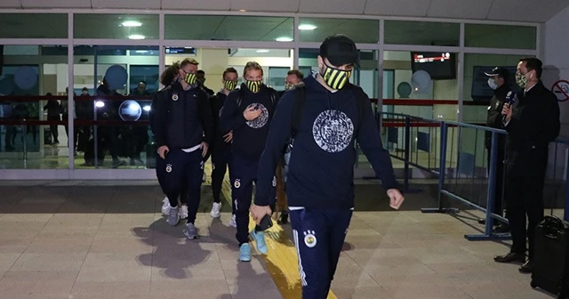 Fenerbahçe kafilesi Denizli'de