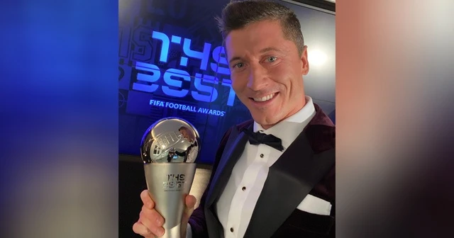 FIFA'nın en iyi oyuncu ödülünü Robert Lewandowski kazandı