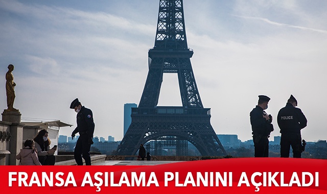 Fransa 3 kademeli aşılama planını açıkladı