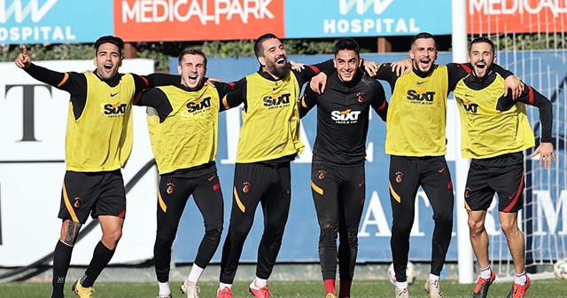 Galatasaray, Antalyaspor maçı hazırlıklarını sürdürdü