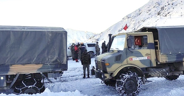 Hakkari&#039;de çığ düştü! MSB acı haberi duyurdu