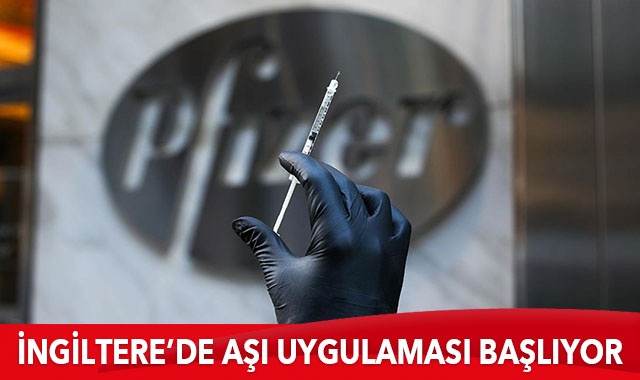 İngiltere&#039;de Pfizer&#039;in BioNTech&#039;le geliştirdiği Kovid-19 aşısı 8 Aralık&#039;ta yapılmaya başlanacak