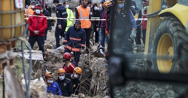 İnşaat alanında toprak kayması: 2 işçi öldü