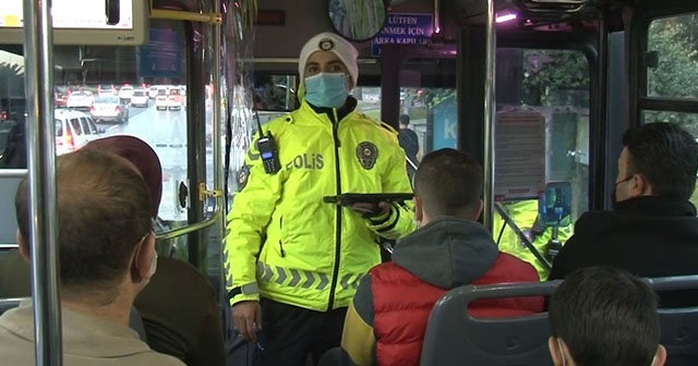 İstanbul’da toplu taşımada sıkı denetim