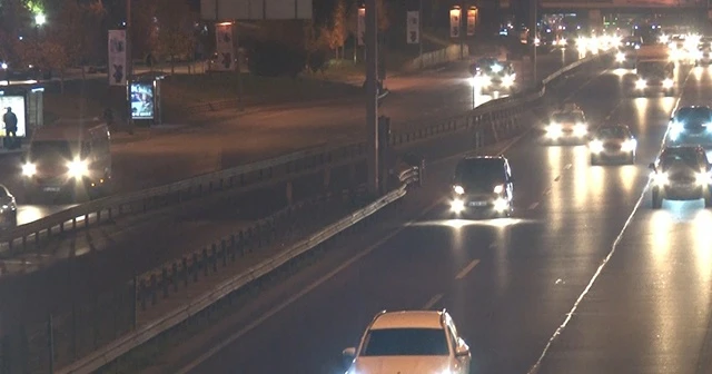 İstanbul'da yollarda hareketlilik başladı