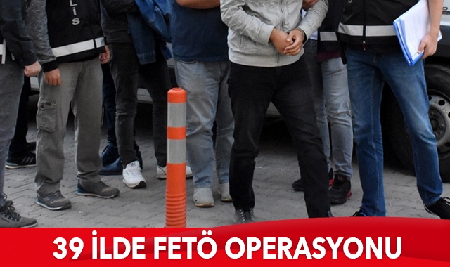 İzmir merkezli 39 ilde FETÖ&#039;nün TSK yapılanmasına operasyon