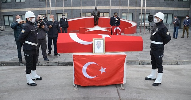 Kahramanmaraş&#039;ta şehit polis memuru için tören düzenlendi