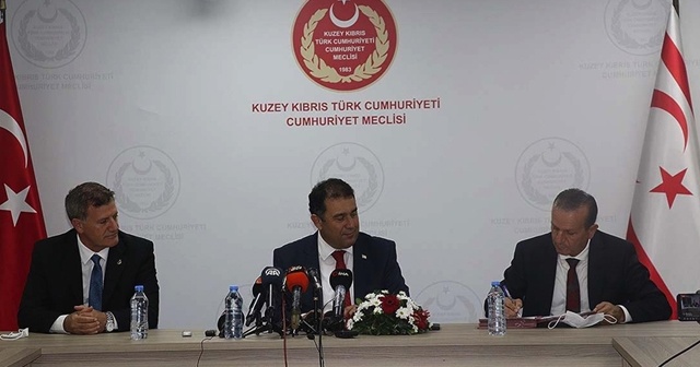 KKTC&#039;de &#039;UBP-DP-YDP koalisyon hükümeti&#039; protokolü imzalandı