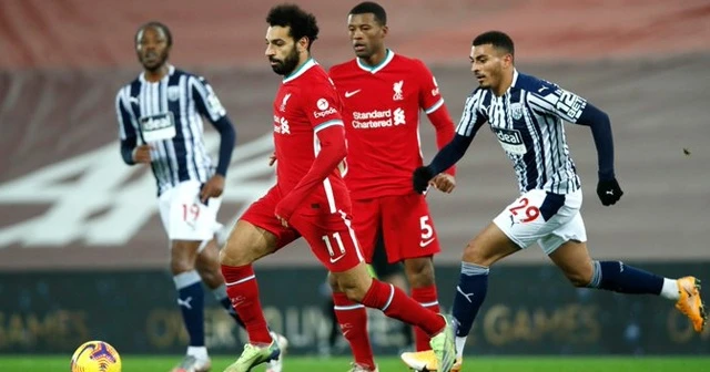 Lider Liverpool, evinde West Bromwich engeline takıldı