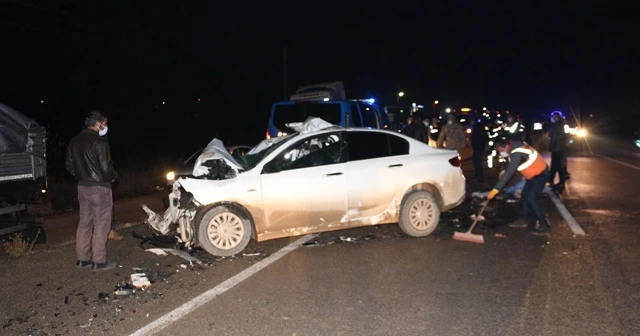 Malatya'da feci kaza: 3 ölü, 1 yaralı