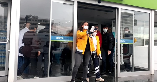 Maltepe’de özel bir hastanede yangın çıktı