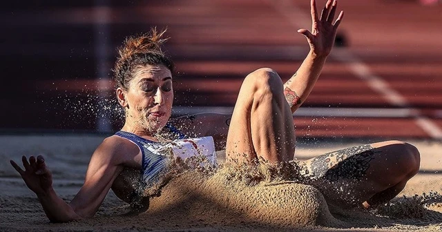 Milli atlet Tuğba Danışmaz'dan yeni Türkiye rekoru