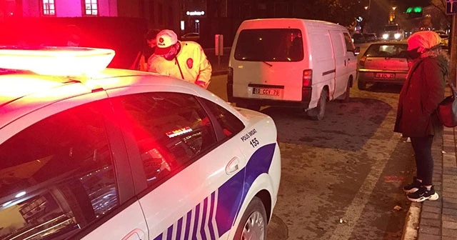 Minibüsle geldiler yaya gittiler