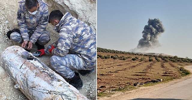 MSB: El-Bab&#039;ta tespit edilen 1 tonluk bomba imha edildi