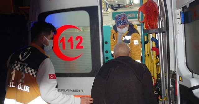 Öfkeli damat kayınpederi ve kayınvalidesini darp etti