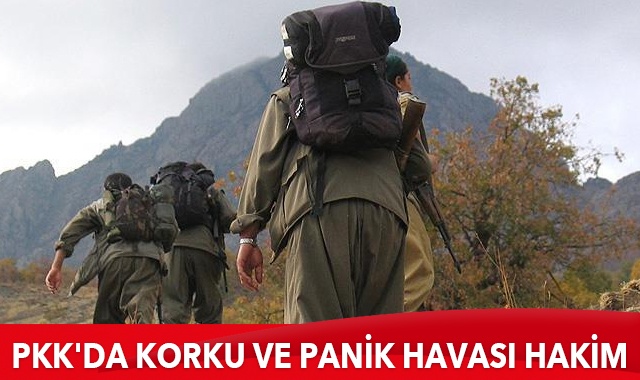 PKK&#039;da korku ve panik havası hakim