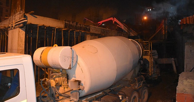 Şırnak’ta hazır beton pompa vinci devrildi: 1 ölü