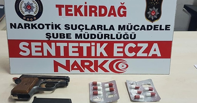 Tekirdağ’da uyuşturucu operasyonunda 2 gözaltı