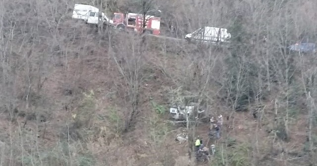Trabzon&#039;da feci kaza: 1 ölü, 5 yaralı