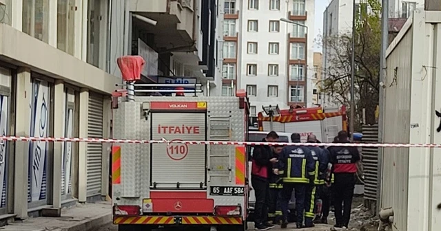 Van'da asansör boşluğuna düşen bekçi hayatını kaybetti