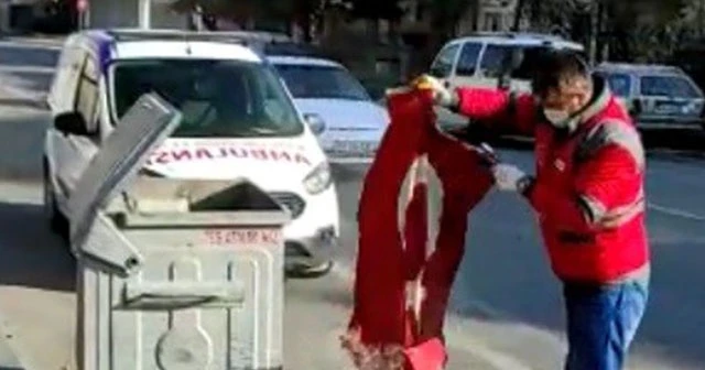 Vatandaşın kamerasına yansıyan yürek ısıtan görüntü