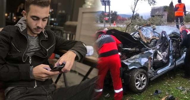 19 yaşındaki genç kazada hayatını kaybetti