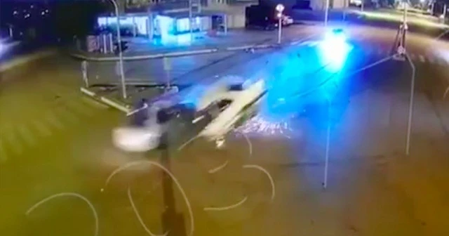 3 kişinin öldüğü kazanın görüntüleri ortaya çıktı