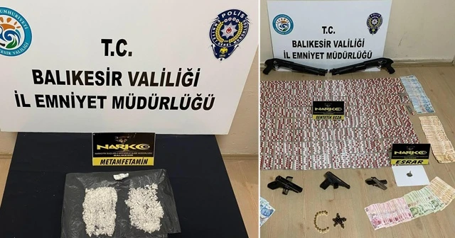 4 ilde uyuşturucu tacirlerine şafak operasyonu