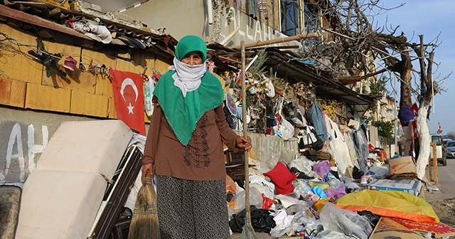 73 yaşında geri dönüşüm kralı oldu, evini fabrika yaptı