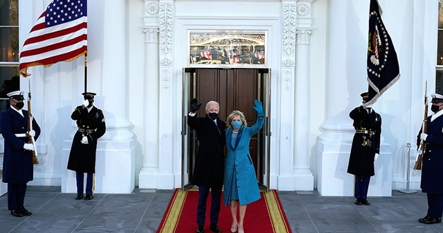 ABD Başkanı Biden Beyaz Saray&#039;da