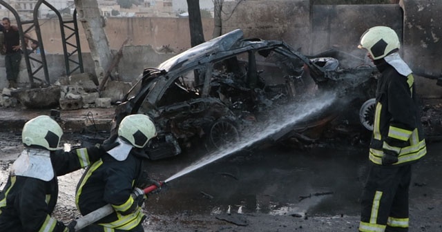 Afrin&#039;de bombalı terör saldırısı