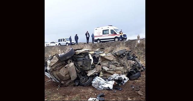 Bingöl’de trafik kazası: 1 ölü, 2 yaralı