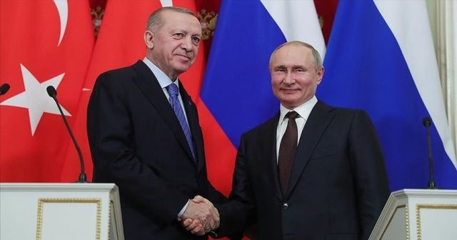 Cumhurbaşkanı Erdoğan Putin ile görüştü