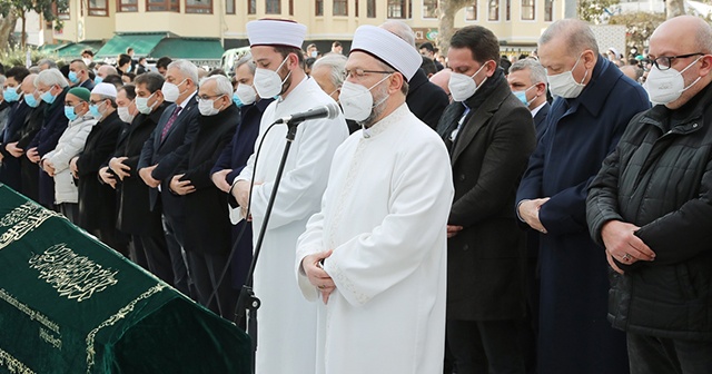 Cumhurbaşkanı Erdoğan, Yavuz Bahadıroğlu’nun cenaze namazına katıldı