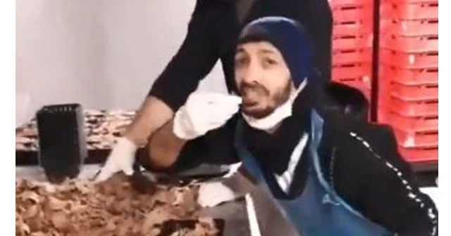 Döner paketlerken çekilen skandal görüntülere UDOFED&#039;ten açıklama geldi