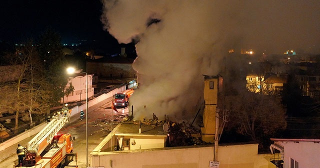 Edirne Müftülüğü binası yangında kullanılamaz hale geldi