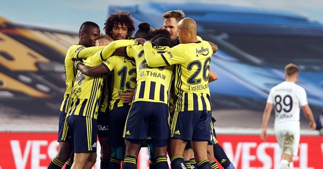 Fenerbahçe'den rahat galibiyet