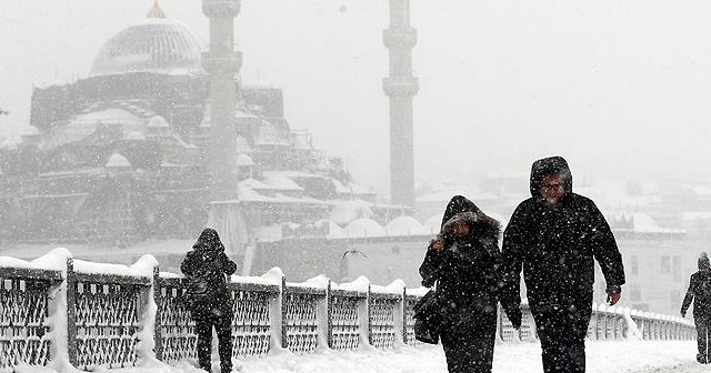 İstanbul’da yoğun kar yağışı bekleniyor